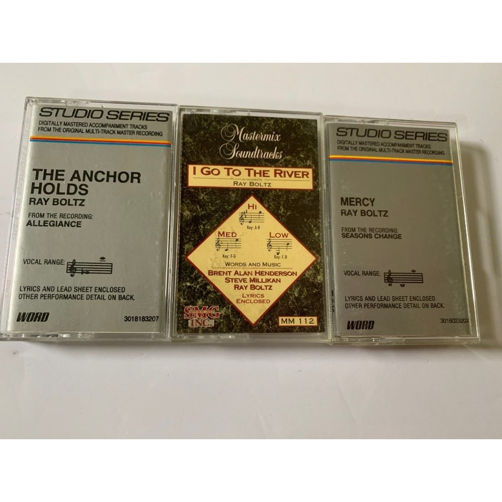Ray Boltz Cassettes Lot of 3 See Description for Titles